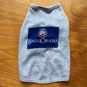 Small Dog Bark Obama T Shirt